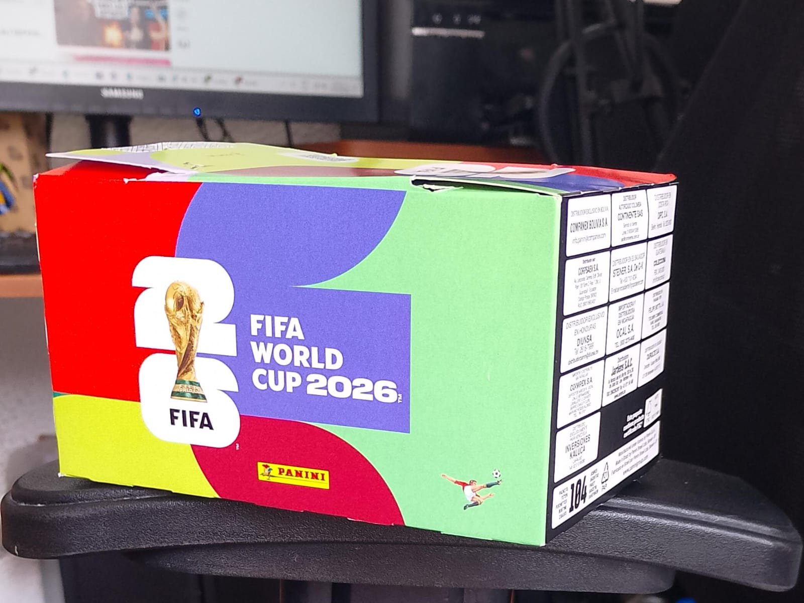 Display x 104 sobres COPA MUNDIAL